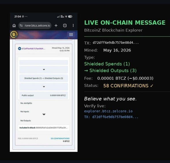 Z-TEXT private blockchain messenger app screen z-text Zk-snarks blockchain messenger privacy